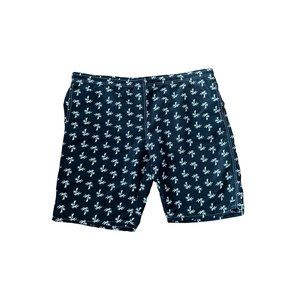 B Split BANANA SPLIT Men’s Palm Tree Black Swim Shorts 3XL